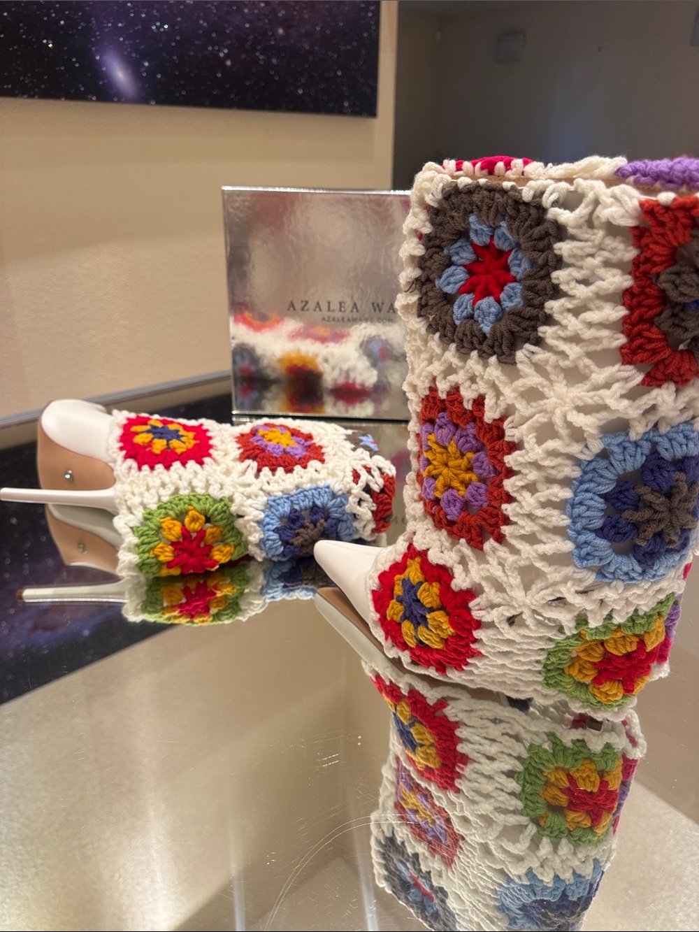 Azalea Wang Crochet Boots
